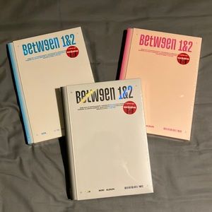 TWICE between 1&2 11th mini album(pink black and blue version)